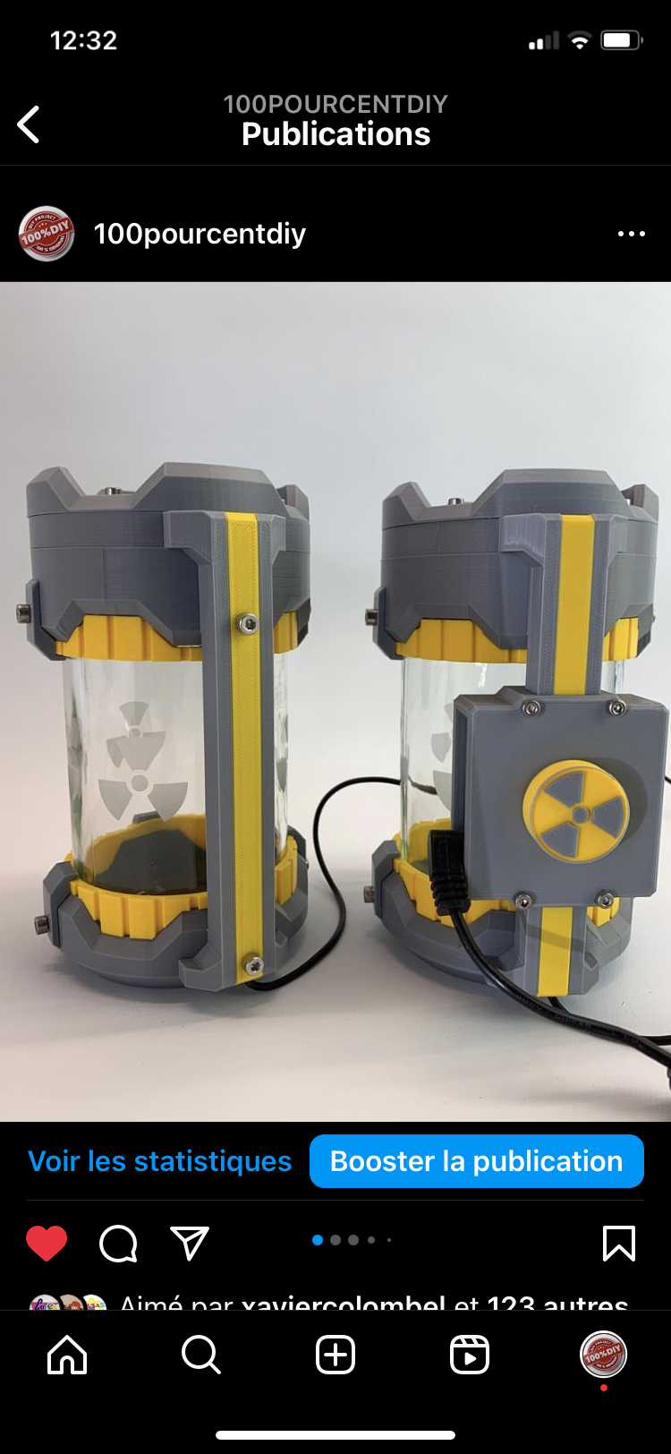 futuristic enclosure speaker hp biohasard radioactive 3D print model - Mito3D