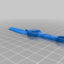 fütüristik bıçak ağzı gelecek bıçaklar modern bilimkurgu sahne 3d print model - Mito3D
