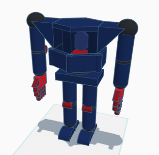 fütüristik mekanik sağlamlaştırılmış takım elbise hareketlilik platform sci fi robot 3d print model - Mito3D