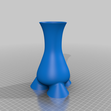 fuzzy1 container vase decor 3d print model - Mito3D