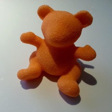 fuzzy bear game animal teddy animals 3d print model - Mito3D