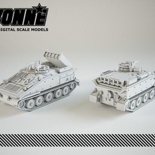 fv102 striker military vehicle game tank scalemodel airplane toy wargaming miniature 3d print model - Mito3D