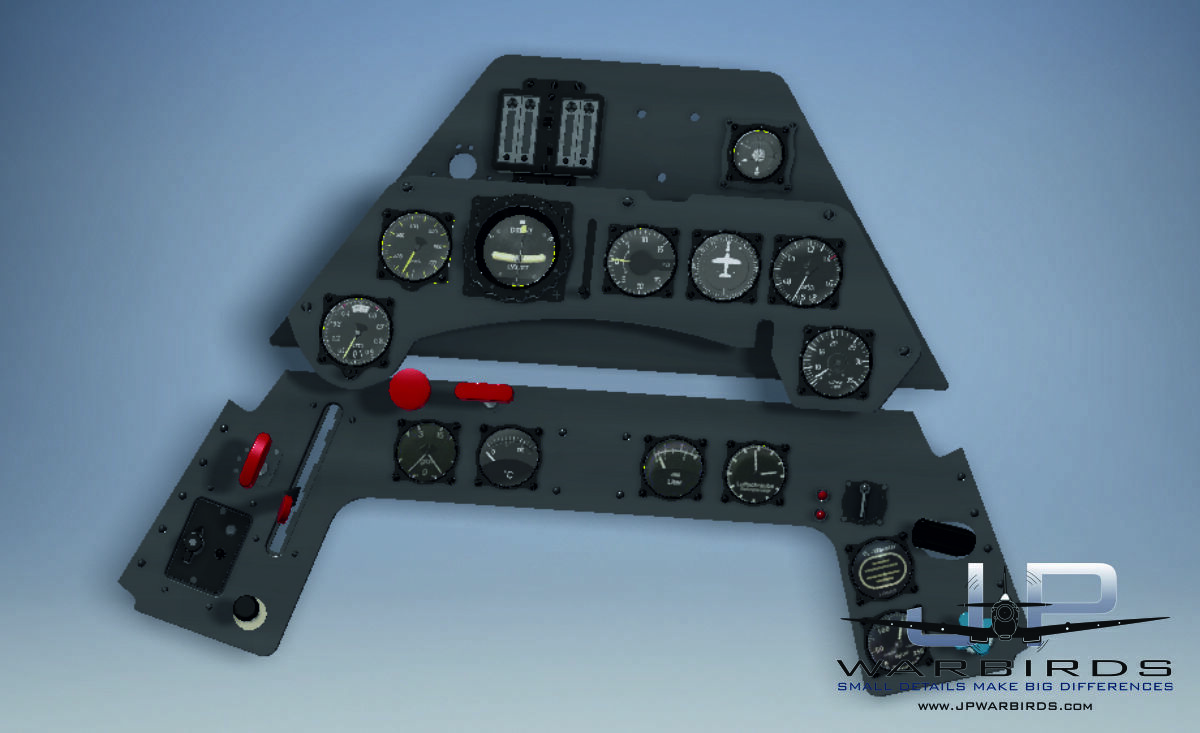 fw 190 instrumento panel fw190 Carnicero fockewulf 3D print model - Mito3D