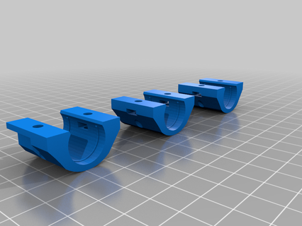 fysect mini supporto roulements carro palier lit lm8uu soutien DIY outils fabricants 3d print model - Mito3D