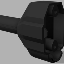 g&g pcc 45 buffer tube adaptor 3d print model - Mito3D