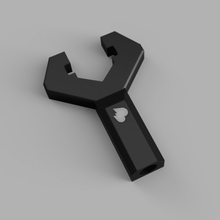 g&g tr16 mbr308 barrel nut wrench Schlüssel vorne airsoft tool 308 3d print model - Mito3D