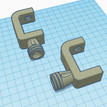 g clamp base trancando ball and socket 3d_printer_accessories 3d print model - Mito3D