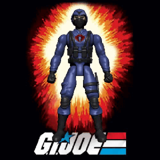 g i Joe 39 s cobra soldado Clásico dibujos animados estilo duque GI real americano héroe gi joe comandante 3d print model - Mito3D