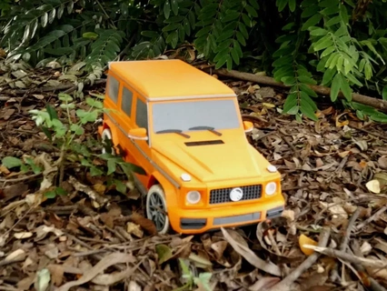 g-wagon - 3d printed 4x4 rc car gwagon rccars rccrawler rccarbody scalemodel rccarparts 3d print model - Mito3D