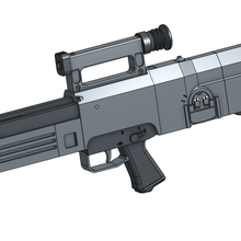 g11 rifle prop gun hk 3d print model - Mito3D