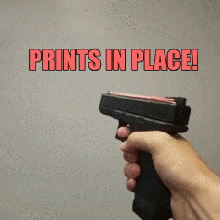 g17r rubber band gun various place print print-in-place toy rubberband gen5 17 glock 3d print model - Mito3D