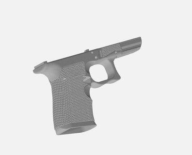 g19 glock molduras 9mm impressão faça 3d print model - Mito3D