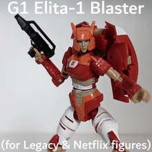g1 Blaster Transformer Erbe Netflix elita 1 3d print model - Mito3D
