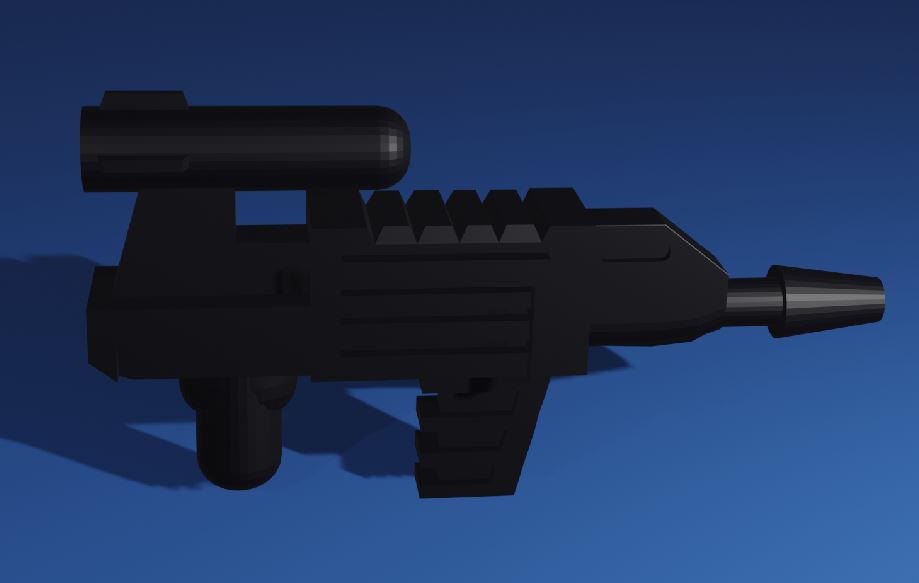 g1 g2 hook laser pistol transformers bonecrusher blaster gun accessory accessories devastator decepticon 3D print model - Mito3D