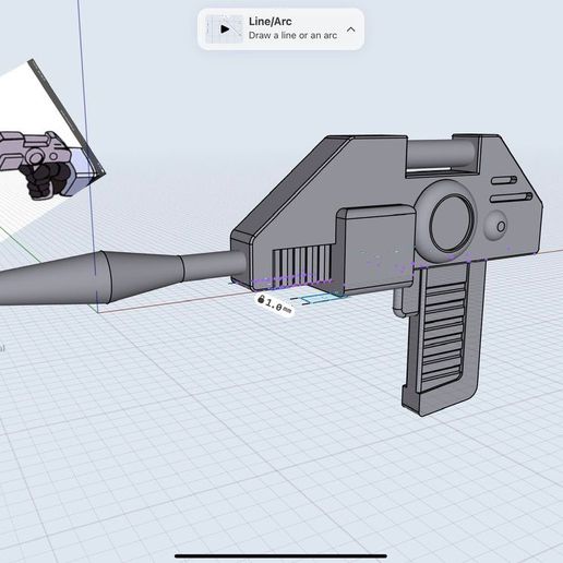 g1 jazz blaster 3D print model - Mito3D