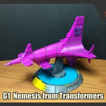 g1 nemesis Transformatoren verschiedene Transformator decepticon 3d print model - Mito3D