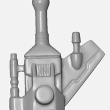 g1 Transformer Remake Rumpeln Raserei Schallwelle Kassette Waffen 3d print model - Mito3D