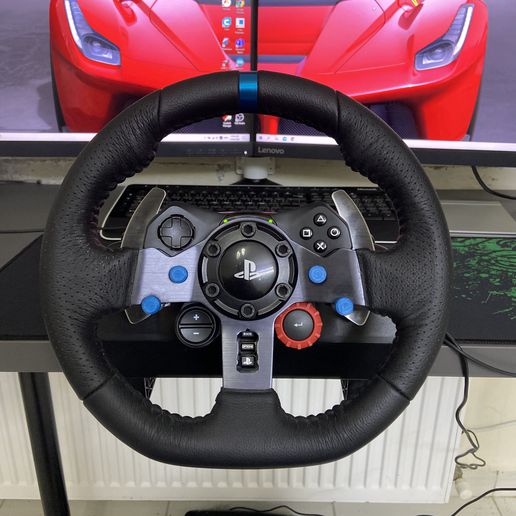 g29 magnético rápido liberação perfil jogos Logitech corrida direção f1 Fórmula 3D print model - Mito3D