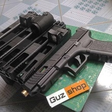 g34 slider glock q1c spring airsoft guzshop q1 mod john wick 3 3d print model - Mito3D