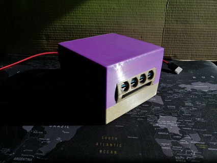 g3 raspberry pi case rpi 4 game console cube retro remake themed mini 3d print model - Mito3D