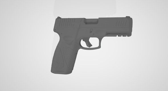 g3 Boğa Burcu tabanca arma 3d print model - Mito3D