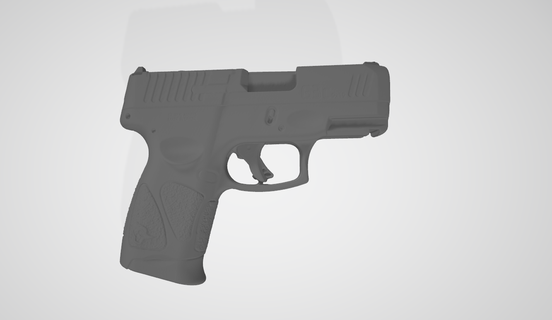 g3c Touro arma fogo 3d print model - Mito3D