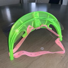 g3d facial petits caractères lit pas de trous nécessaires la maison covid19 écran petit corona virus epuration rester en sécurité 3d print model - Mito3D