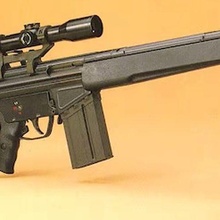 g3sg1 sniper rifle scale 1 4 3d print model - Mito3D