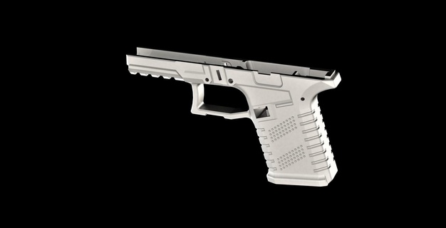 g43x-48 frame glock 43 glock 48 glock frame glock 3d print glock receiver glock 43x glock 43x frame  3d print model - Mito3D