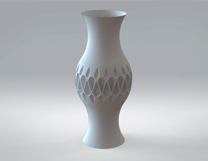 g 154 vase home pot vasemode art decoration 3d print model - Mito3D