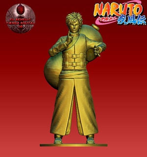 Gaara Naruto shippuden Kunst Sasuke Anime Ärmel Kakashi Sakura 3d drucken Modell desing 3d print model - Mito3D