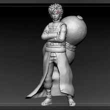 gaara naruto game sasuke uchiha madara jiraiya alexandria premium dragon ball dbz sleeve susan sharingan jutsu shippuden shinobi chunin genin jiren beerus kyubi 3d print model - Mito3D