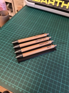 gabarit bamboo pens x4 Tools ortur atom stack creality falcon laser engraving pen 3d print model - Mito3D