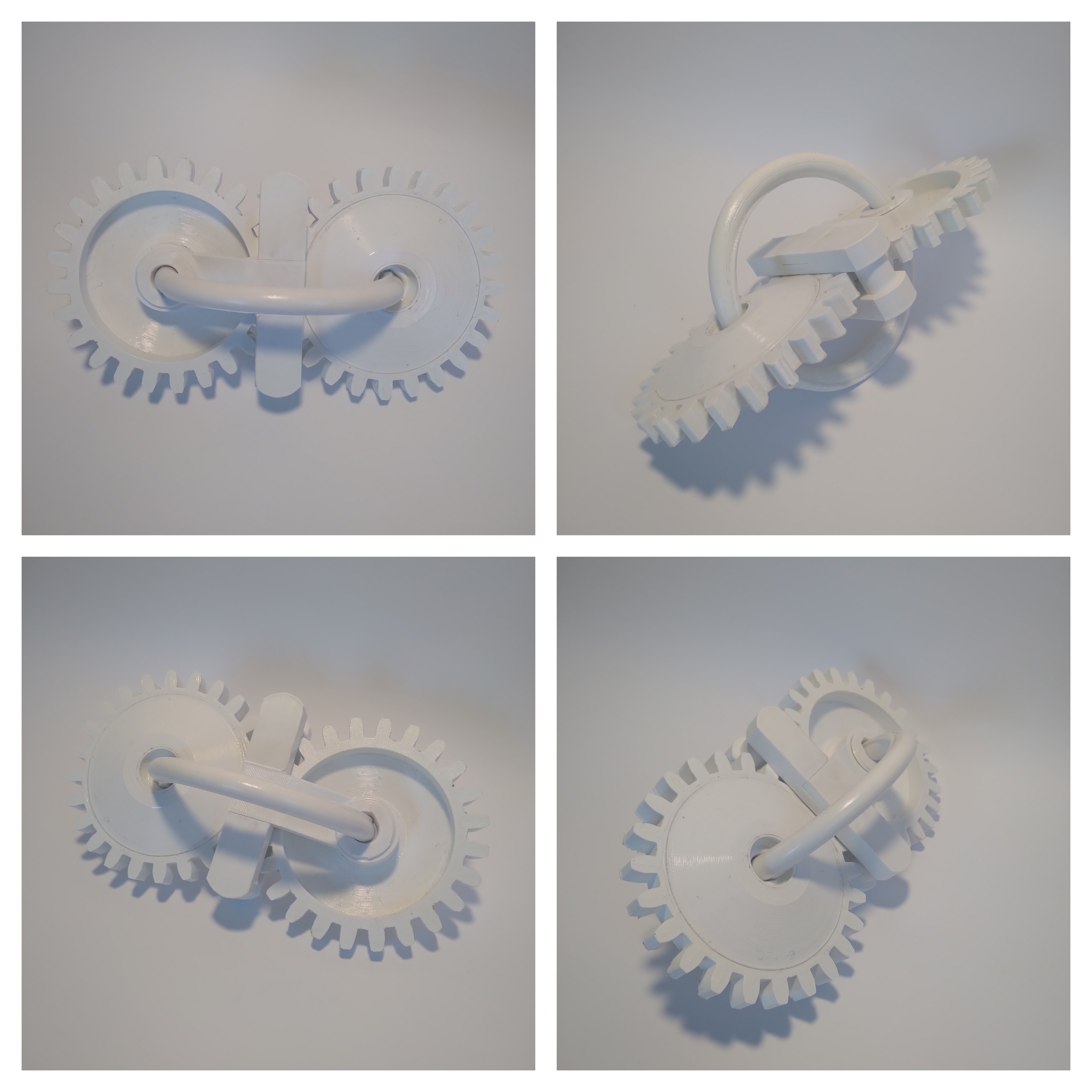 artilugio agitarse tor2 diseño anti estrés juguete engranajes 3D print model - Mito3D