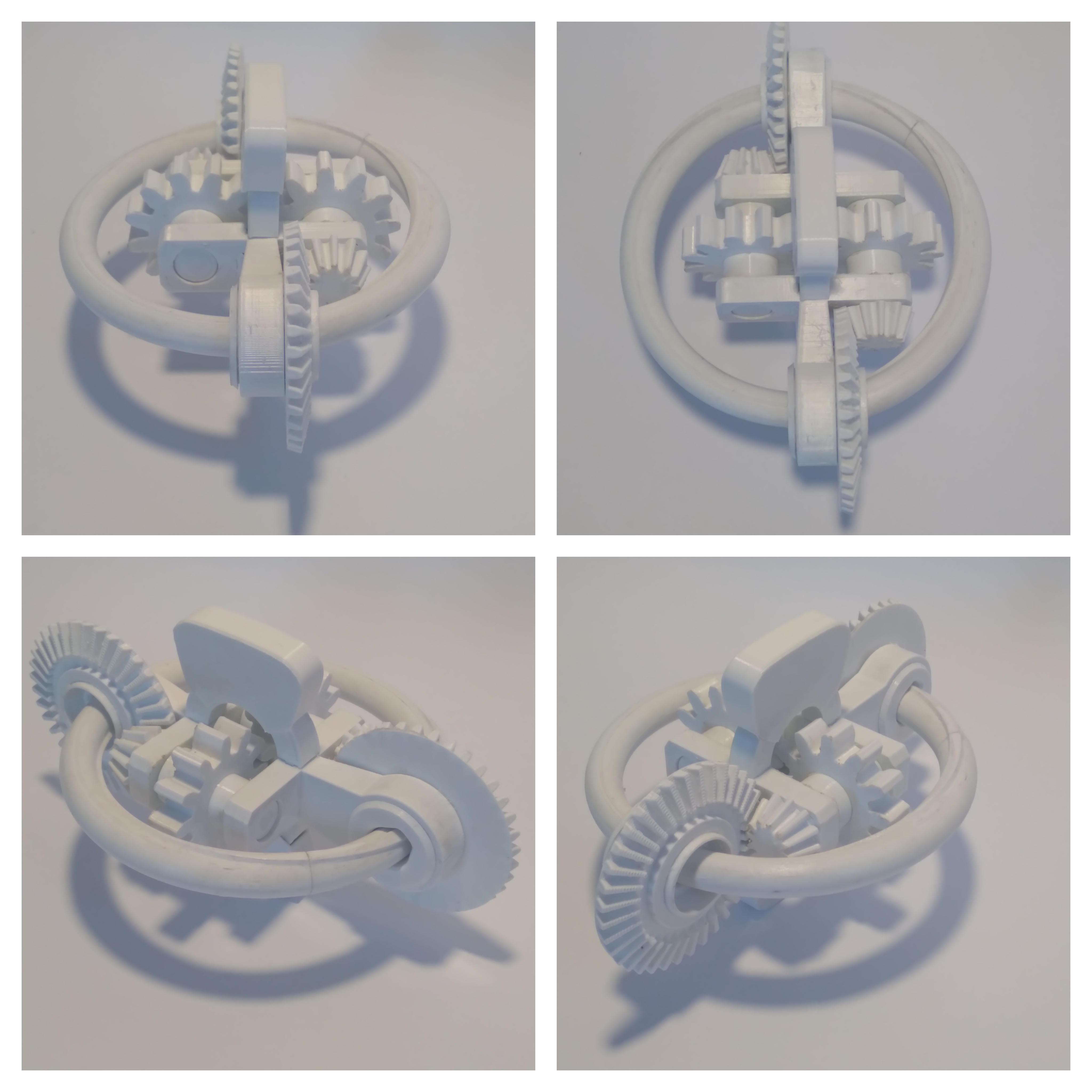 artilugio agitarse tor3 diseño anti estrés juguete engranajes 3D print model - Mito3D