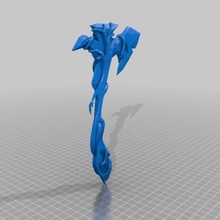gaia vendetta mischia valoroso 3d print model - Mito3D