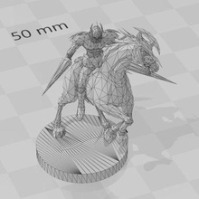 gaia fierce knight yugioh ddm dungeon says monsters the 3d print model - Mito3D