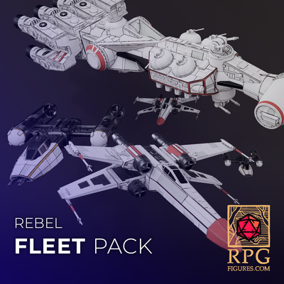 galattico guerre ribelle flotta pacco gioco guerre stellari stella x wing xwing armata impero jedi skywalker luke tantive4 tantive cr90 ywing 3d print model - Mito3D