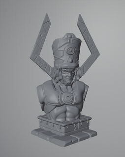 galactus buste merveille dc super héros jouets homme araignée étrange vengeurs 3d print model - Mito3D