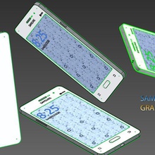 galaxy grand primeiro telefone celular vários tamanho real 3d print model - Mito3D