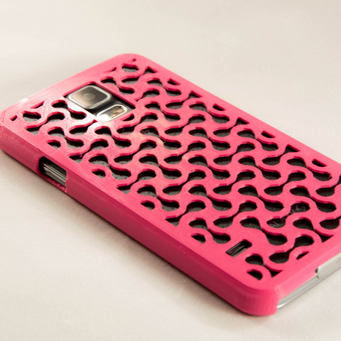 galaxy s5 duro caso la moda 3D print model - Mito3D