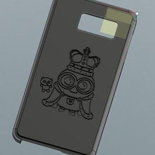 galaxia s6 Rey Beto esbirro teléfono caso funda artilugio iphone secuaces Samsung móvil 3d print model - Mito3D