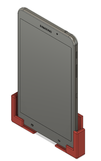 galaxy tab 4 70 wi-fi wall mount  3d print model - Mito3D