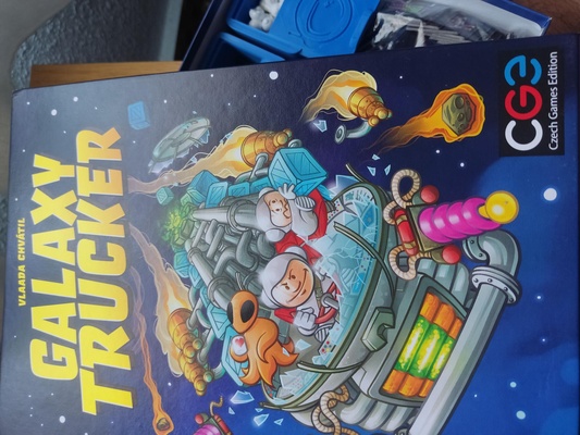 galaxy trucker insert is needed game box boxes organizer boardgame 3d print model - Mito3D