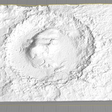 gale crater various 3d print model - Mito3D