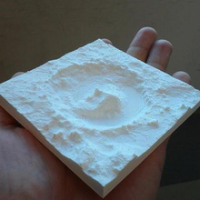 el cráter gale de marte varios la física, astronomía rover msl laboratorio científico sitio aterrizaje curiosidad La impresión en 3d 3d print model - Mito3D