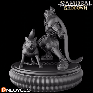 Galford samurai shodown 3d print model - Mito3D
