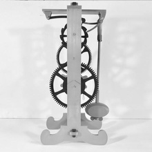 galileo escapement design clock 3d print model - Mito3D