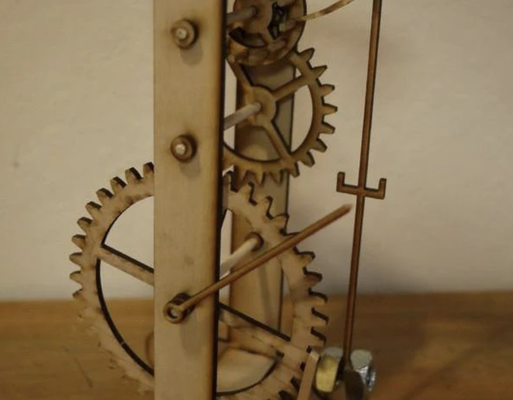 galileo pendolo orologio 3d print model - Mito3D