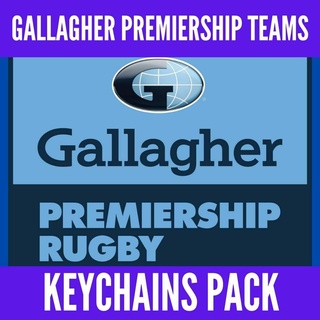 Gallagher ministre équipes porte clés pack Angleterre uk rugby sport baignoire Bristol ours Exeter Gloucester arlequins Leicester tigres Newcastle faucons nordaampton saints vente requins sarrasins souvenir cadeau 3d print model - Mito3D